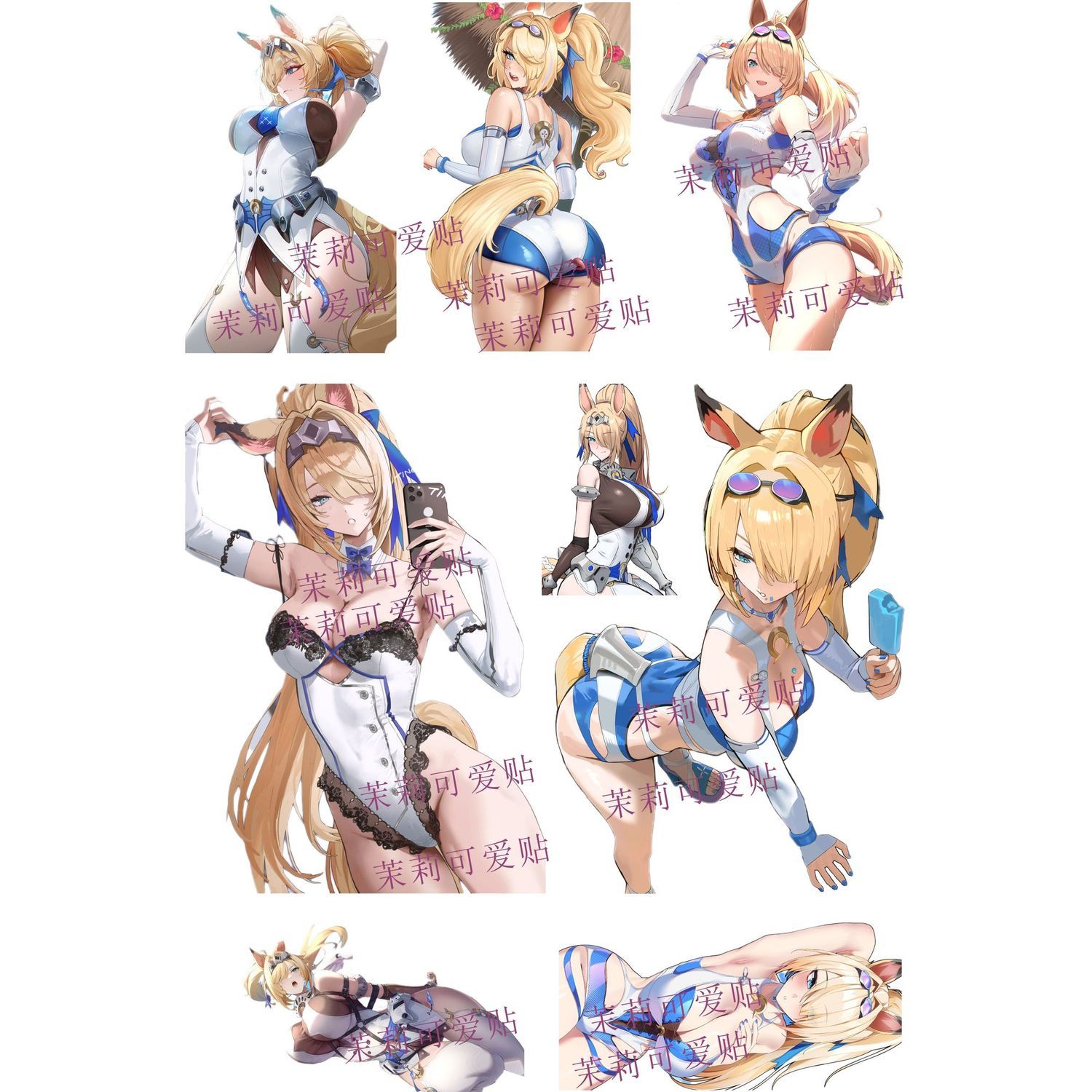 Phone Zone Accessories & Repair Photos - 8 adet/set Anime Zenless Zone Zero