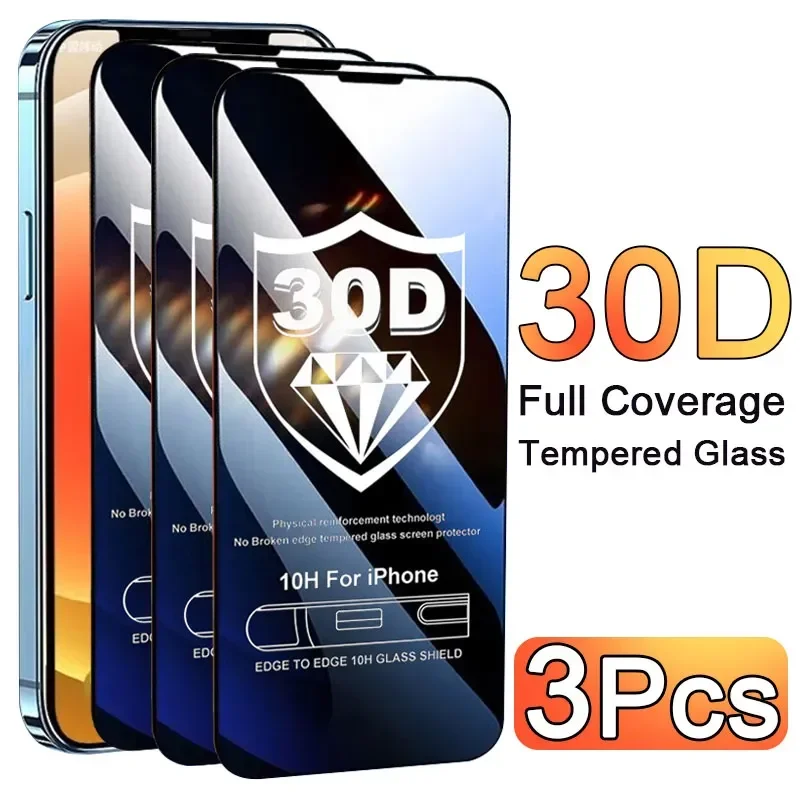 Phone Accessories Useful - 3 Adet Cam Koruyucu Telefon Kılıfı