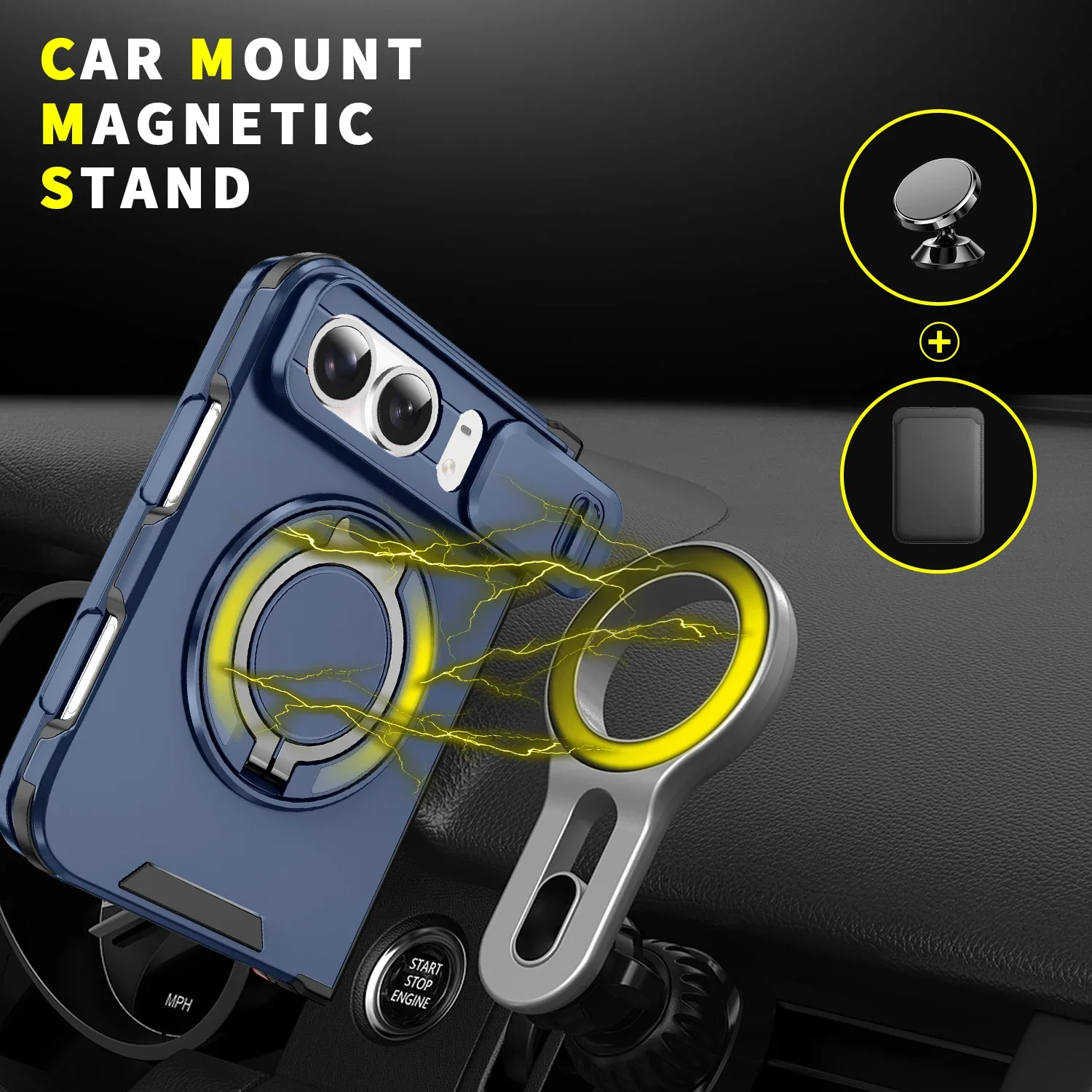 iPhone Duo için Kılıf, Darbeye - Phone Accessories Holder Car incelemesi ve fiyatı