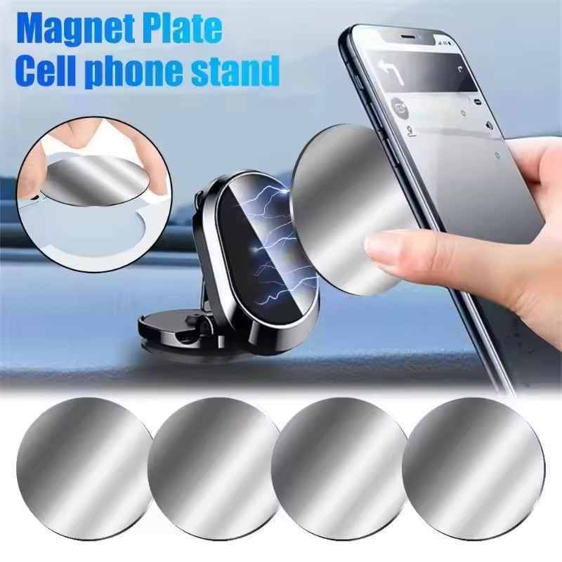1/50 Adet Manyetik Metal Plaka - Phone Accessories Holder Car incelemesi ve fiyatı