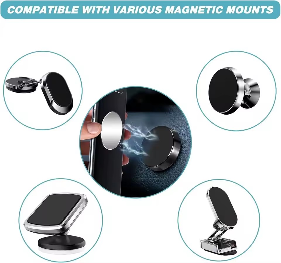 1/50 Adet Ultra İnce Metal Pla - Phone Accessories Holder Car incelemesi ve fiyatı